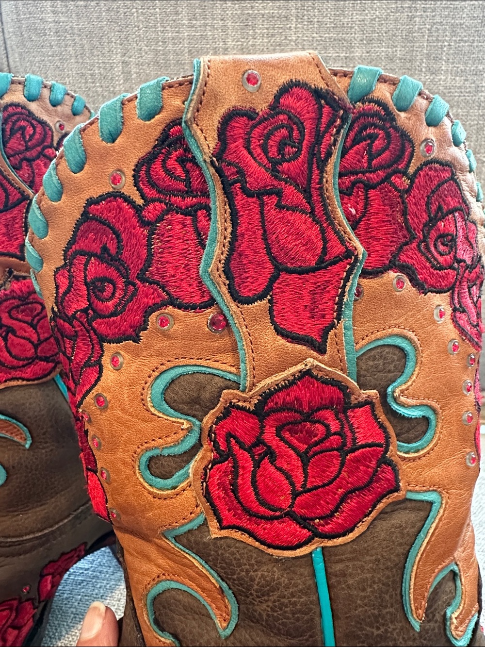 Ariat women’s Rodeo Rosita western boots Quincy Collection. Size 9.5 - Picture 14 of 17